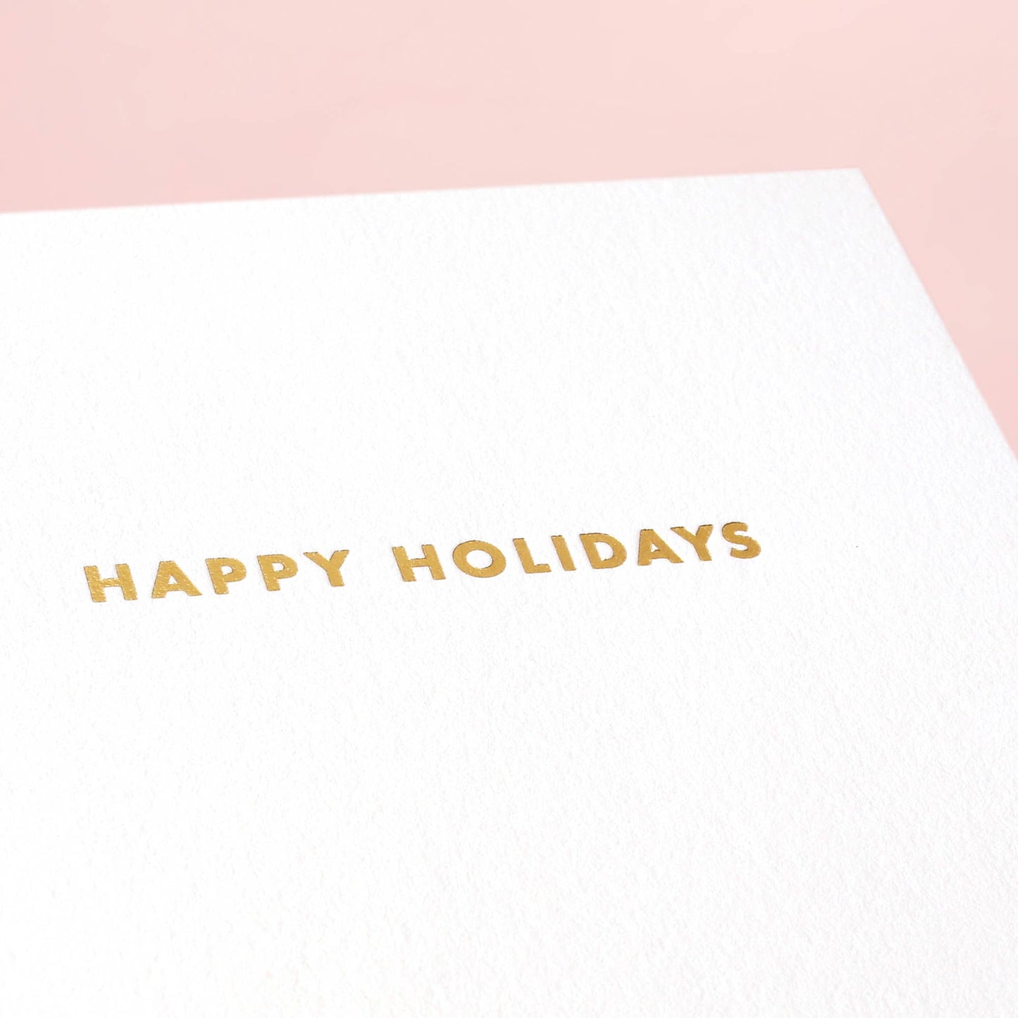Shorthand Press - Futura Holiday - Letterpress Greeting Card: Box Set