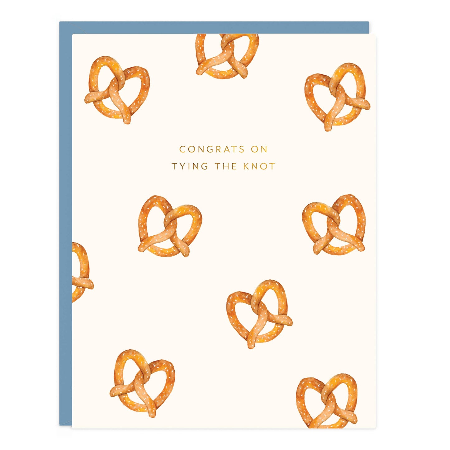 Ramona & Ruth - Pretzel Wedding Card