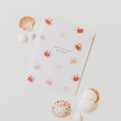Ramona & Ruth - Sorry Crab Card