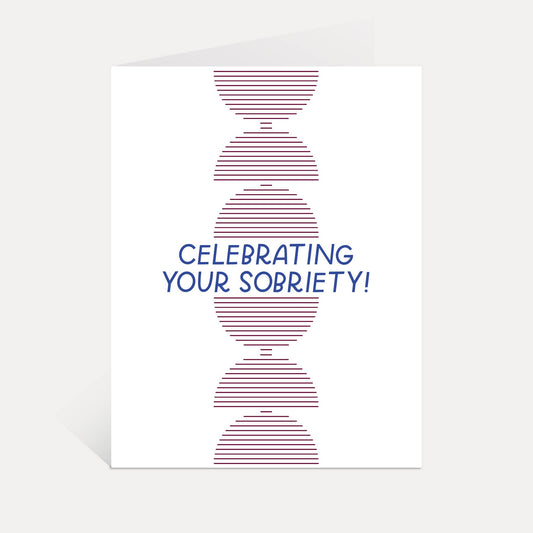 Just Follow Your Art - Celebrating Sobriety Greeting Card | Sober Anniversary