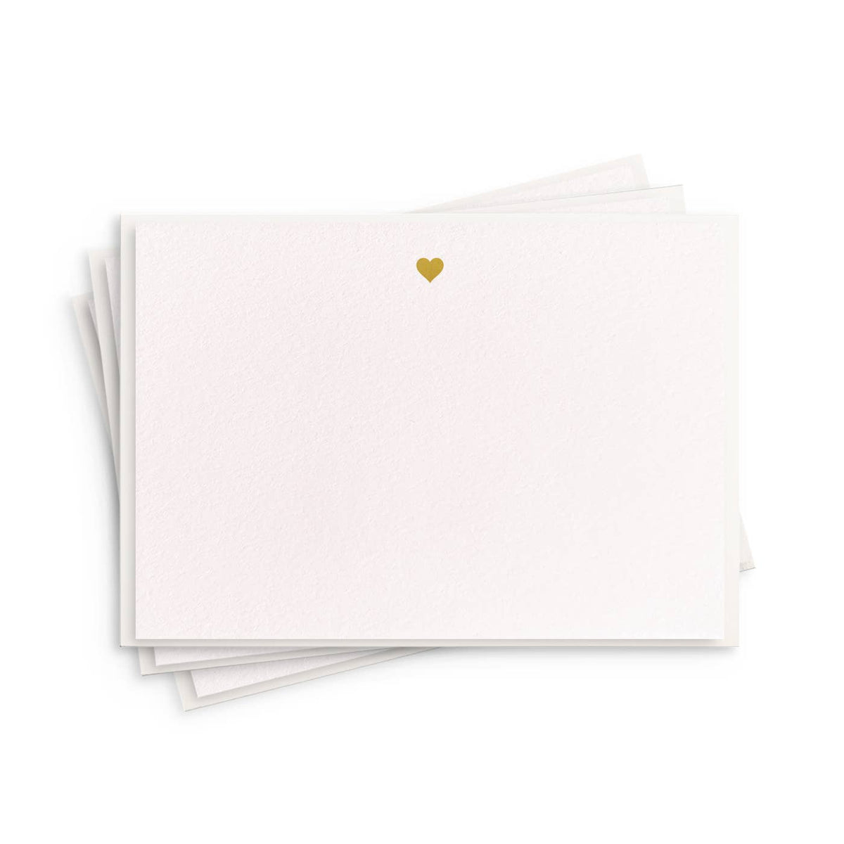 Dahlia Press - Heart Fancy Flat - Foil Box Set of 8 Stationery