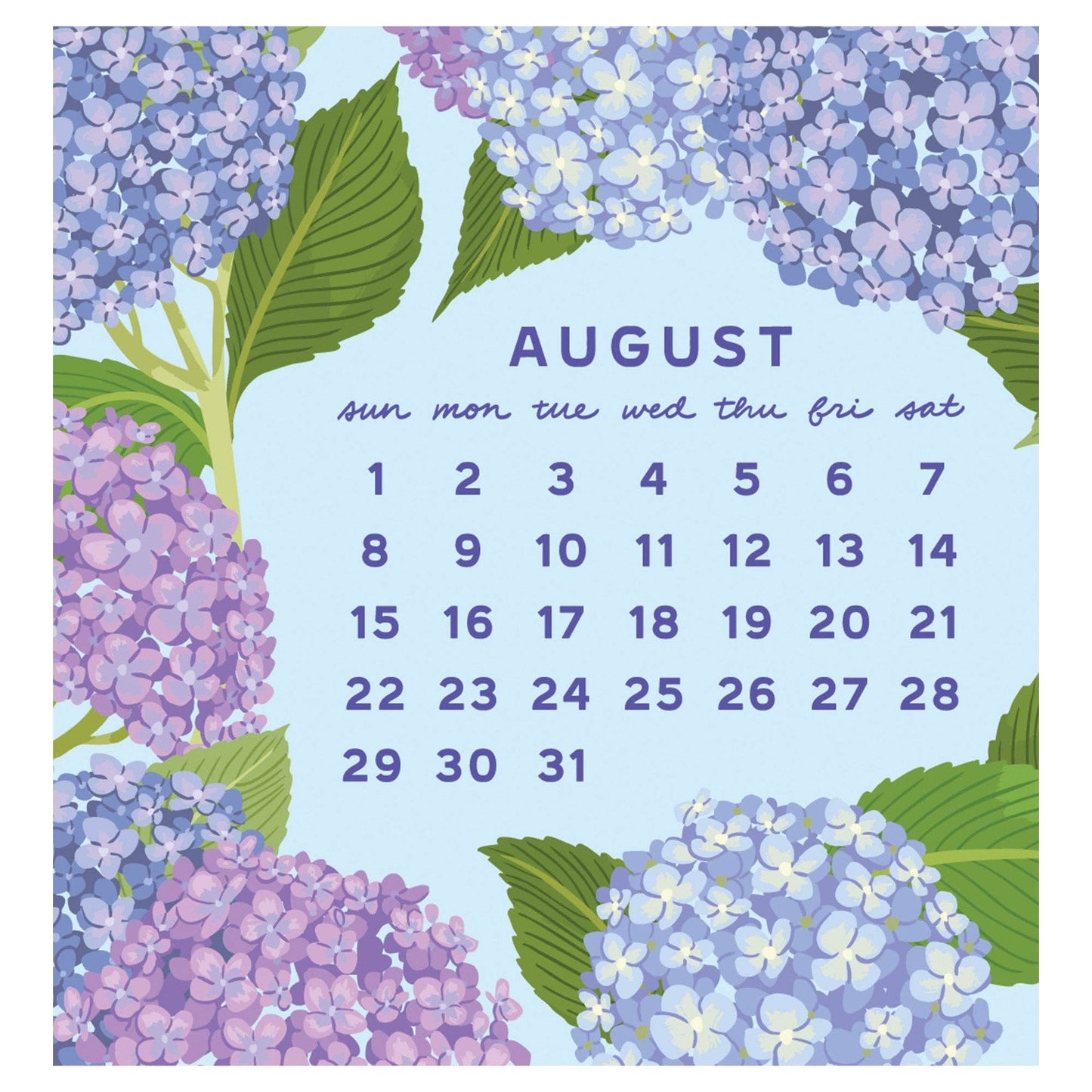 Smudge Ink - 2027 Flower Power Mini Calendar