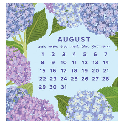 Smudge Ink - 2027 Flower Power Mini Calendar