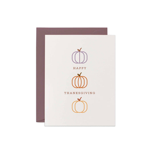 Line & Kind Paper -  Happy Thanksgiving