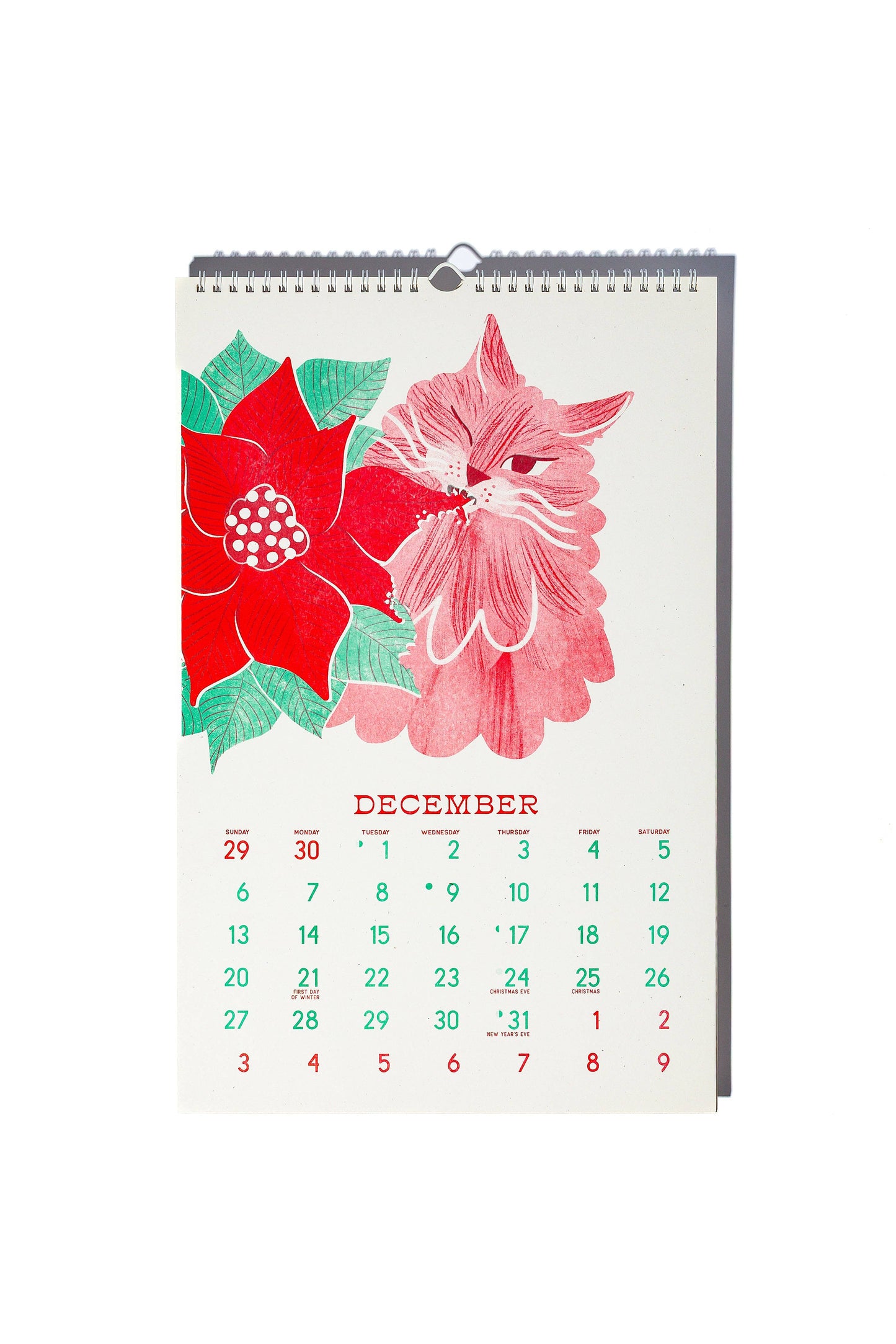 Bromstad Printing Co. - 2026 Risograph Wall Calendar - Butterfly Days