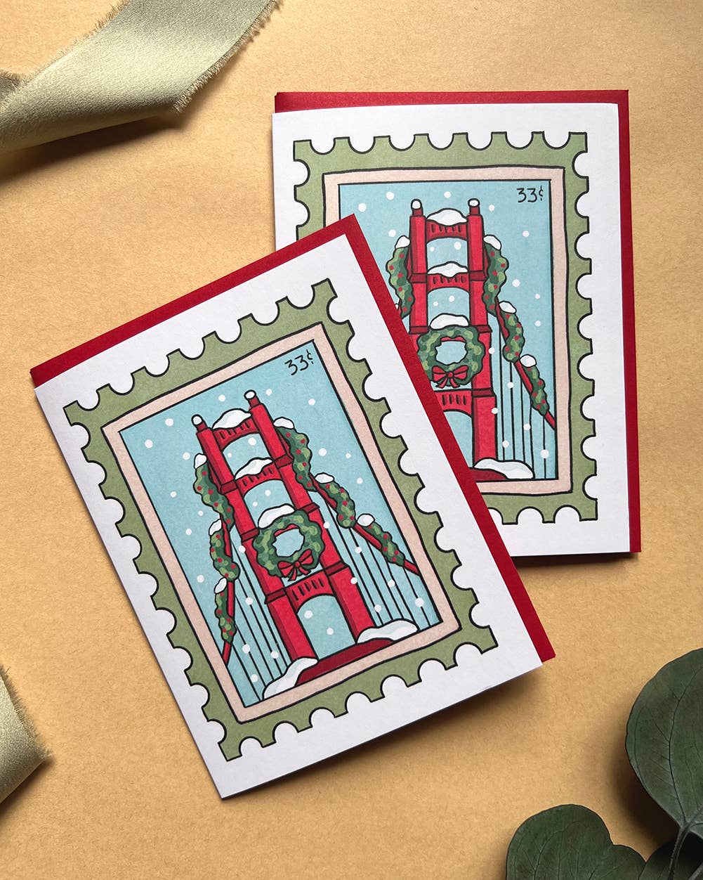 Brenna Daugherty - Golden Gate Bridge Holiday Card