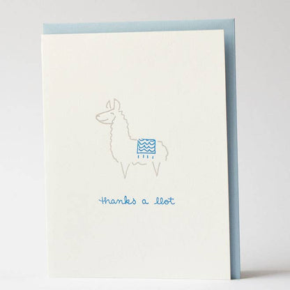 Albertine Press - Thanks A Llot Greeting Card