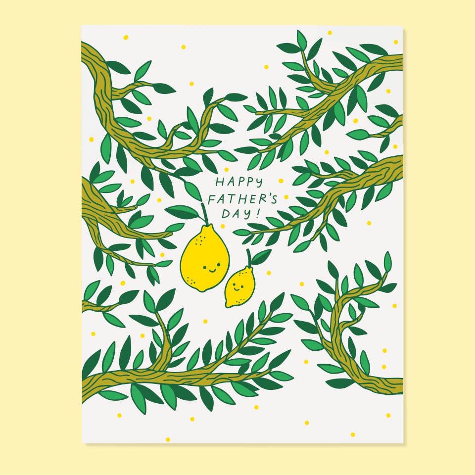 The Good Twin - Lemon Father's Day Card