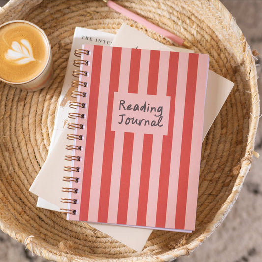 Good Tuesday - Reading Journal A5 | Deckchair Stripe | Hardcover