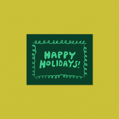 Gab Art & Design - Happy holidays no. 1 - greeting card