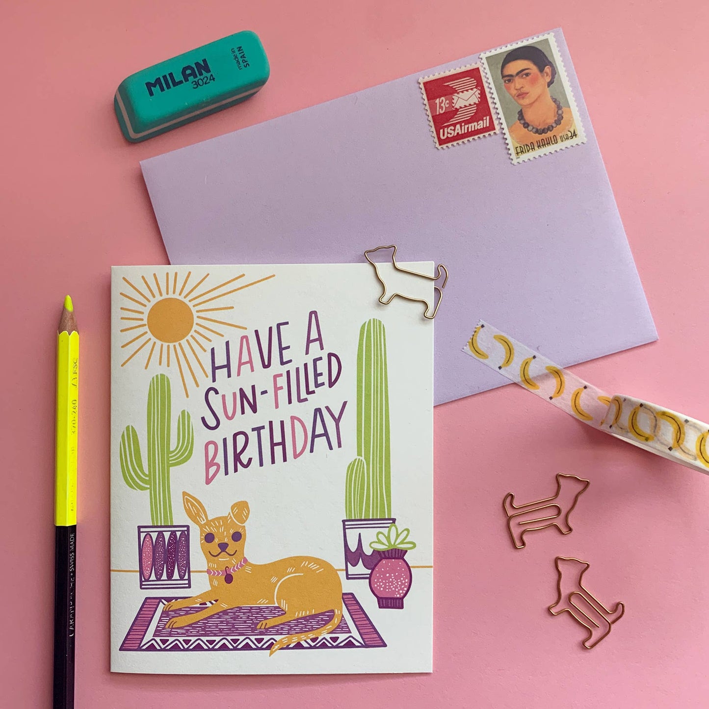 Paper Parasol Press - Sun-Filled Summer Birthday Card