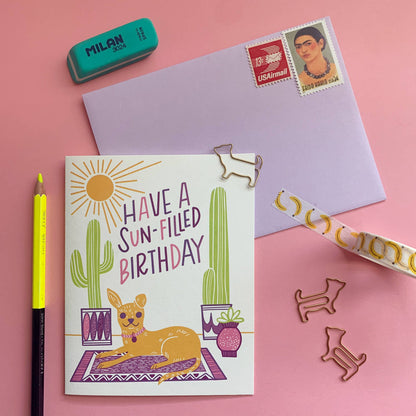 Paper Parasol Press - Sun-Filled Summer Birthday Card