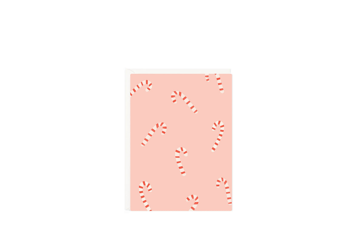 Ramona & Ruth - Candy Cane Holiday Mini Card