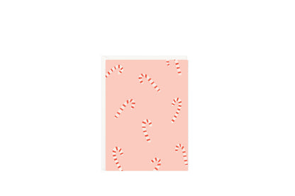 Ramona & Ruth - Candy Cane Holiday Mini Card