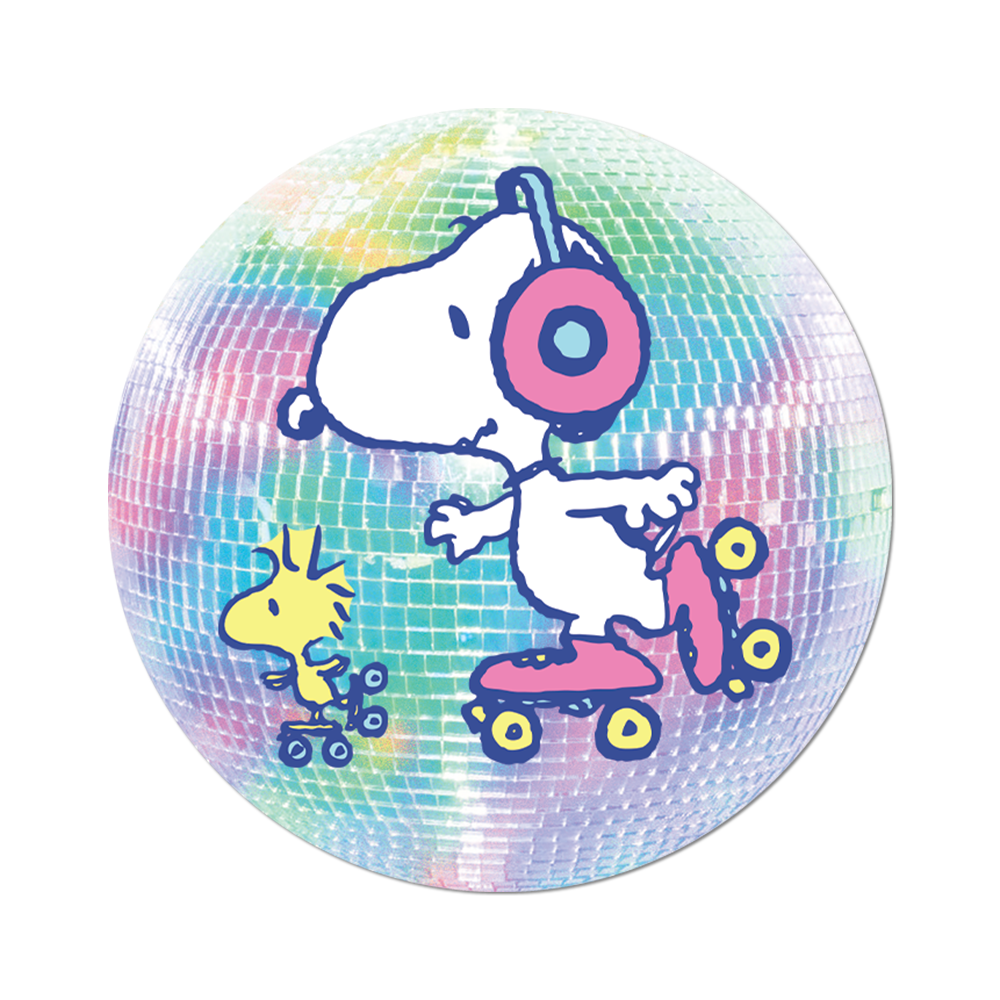 Apply Stickers - Roller Buds: Snoopy & Woodstock - Die-Cut Sticker