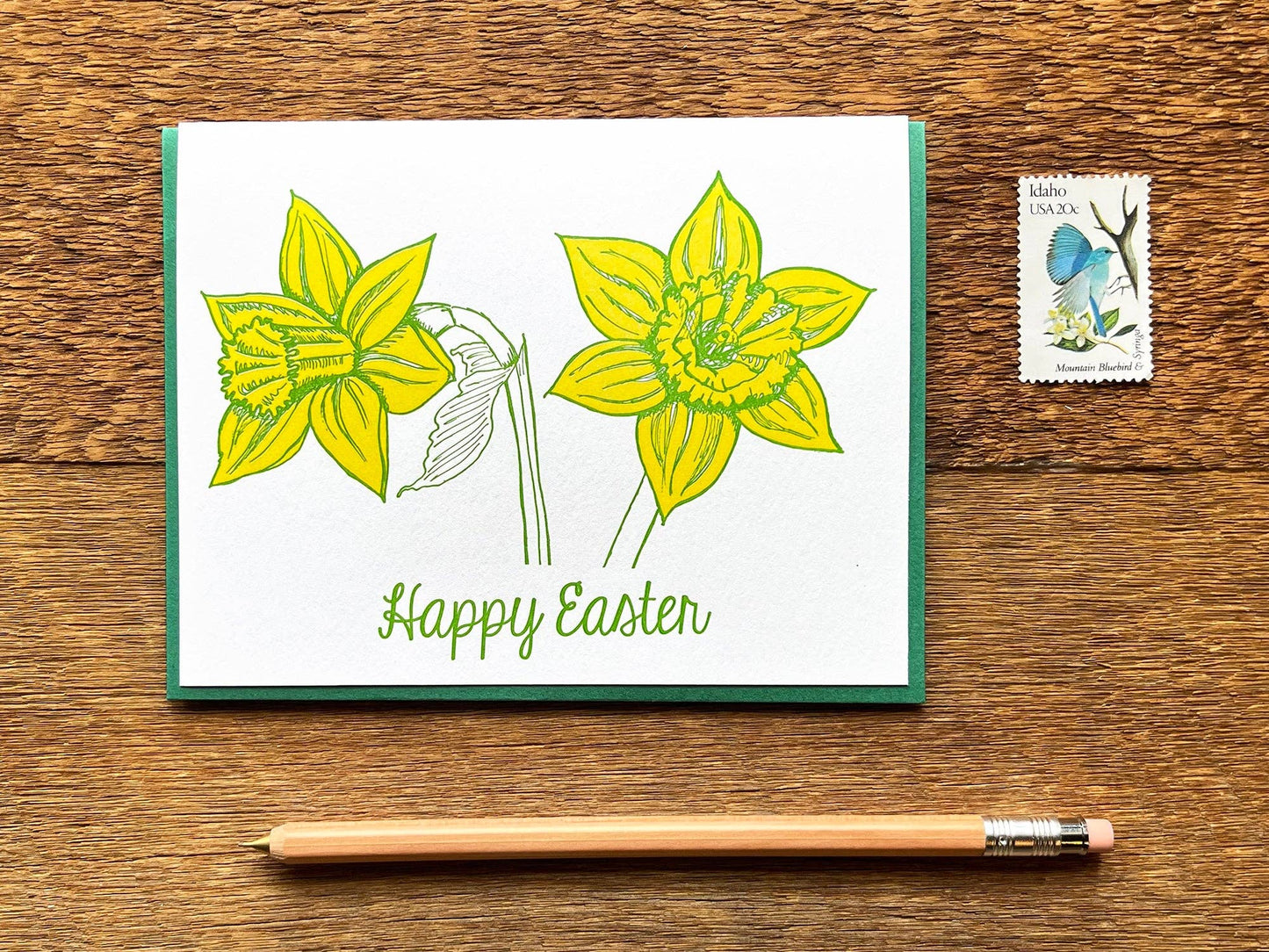 Noteworthy Paper & Press - Easter Daffodils Card: Single Card