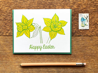 Noteworthy Paper & Press - Easter Daffodils Card: Single Card