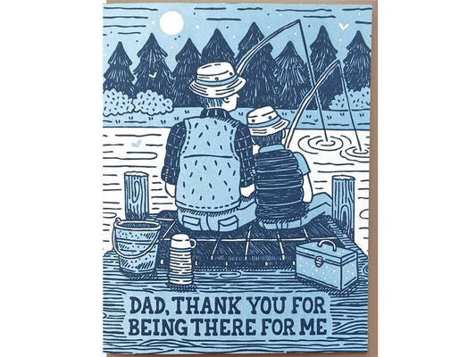 Noteworthy Paper & Press - Dad Fishing Card