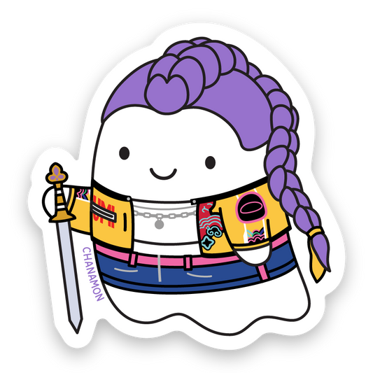 Maison Chanamon - Kpop Demon Hunters Rumi Ghost Sticker