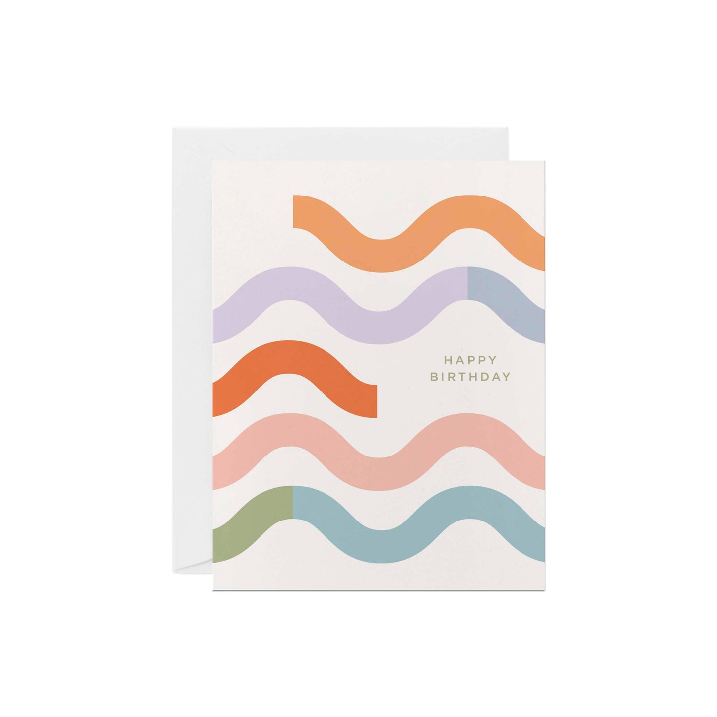 Line & Kind Paper - Birthday  - Wavy Squiggle