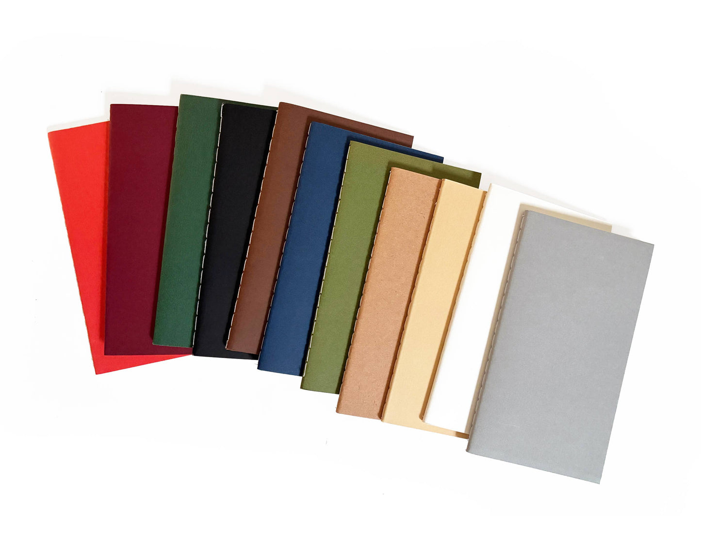 Studio Portmanteau -Mini Saddle Stitch  Blank Notebooks: Kraft