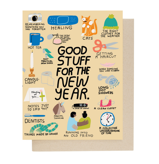 People I've Loved - Good Things for the New Year Card