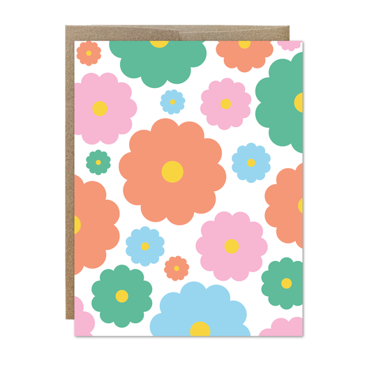 Maison Chanamon - Flowers Pattern Card