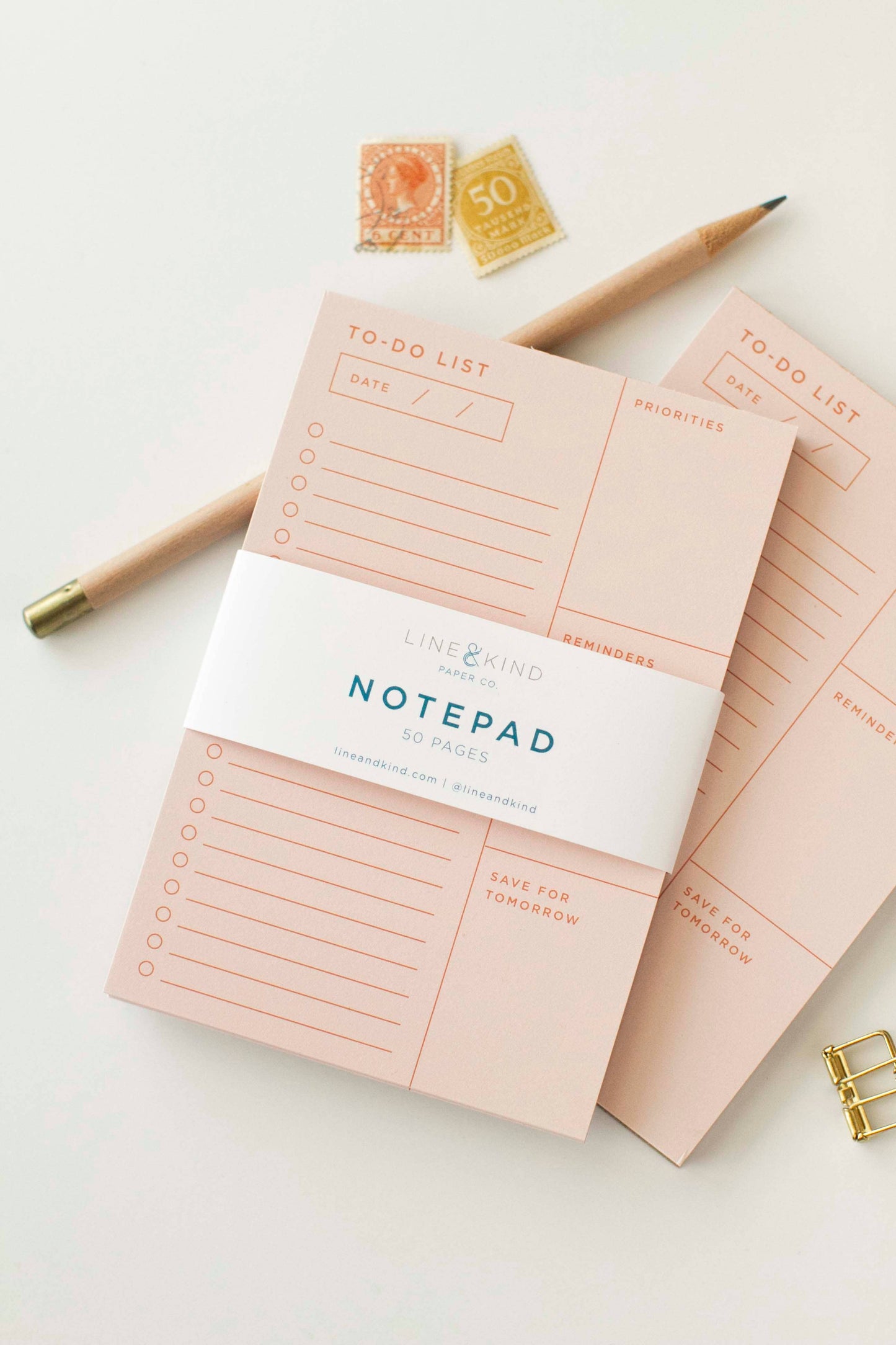 Line & Kind Paper- To-Do List Notepad | Priorities