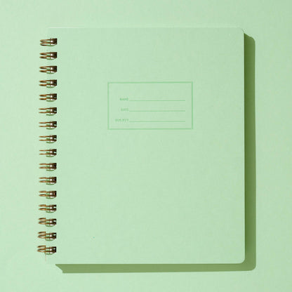 Shorthand Press - Standard Notebook - Mint: Right Handed / Lined