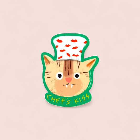 Carolyn Suzuki - Chef's Kiss - Die Cut Sticker