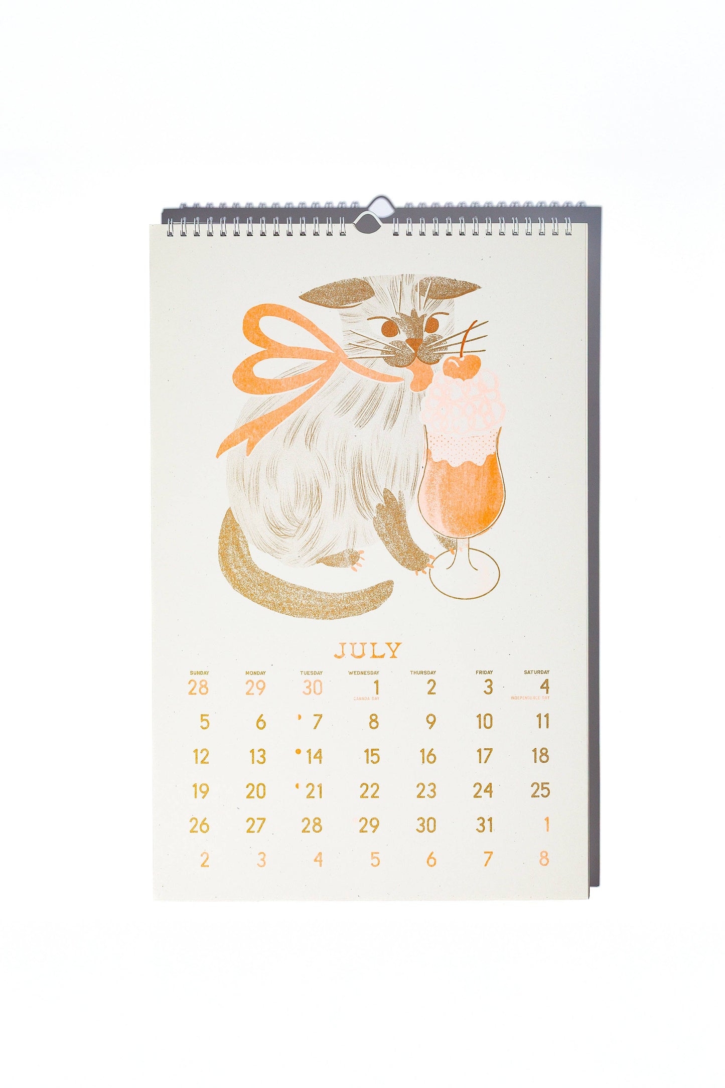 Bromstad Printing Co. - 2026 Risograph Wall Calendar - Butterfly Days