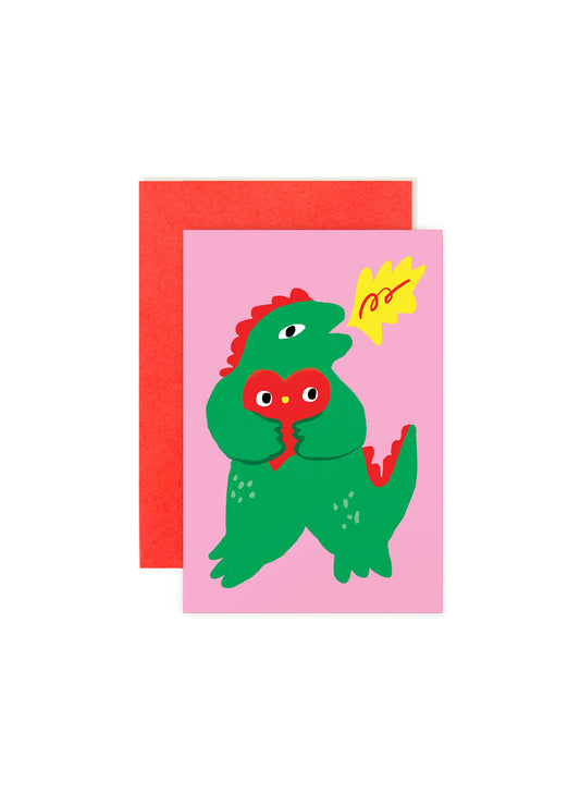 Karen Schipper - Kaiju Love Mini Note Card – For Gifts & Love Notes