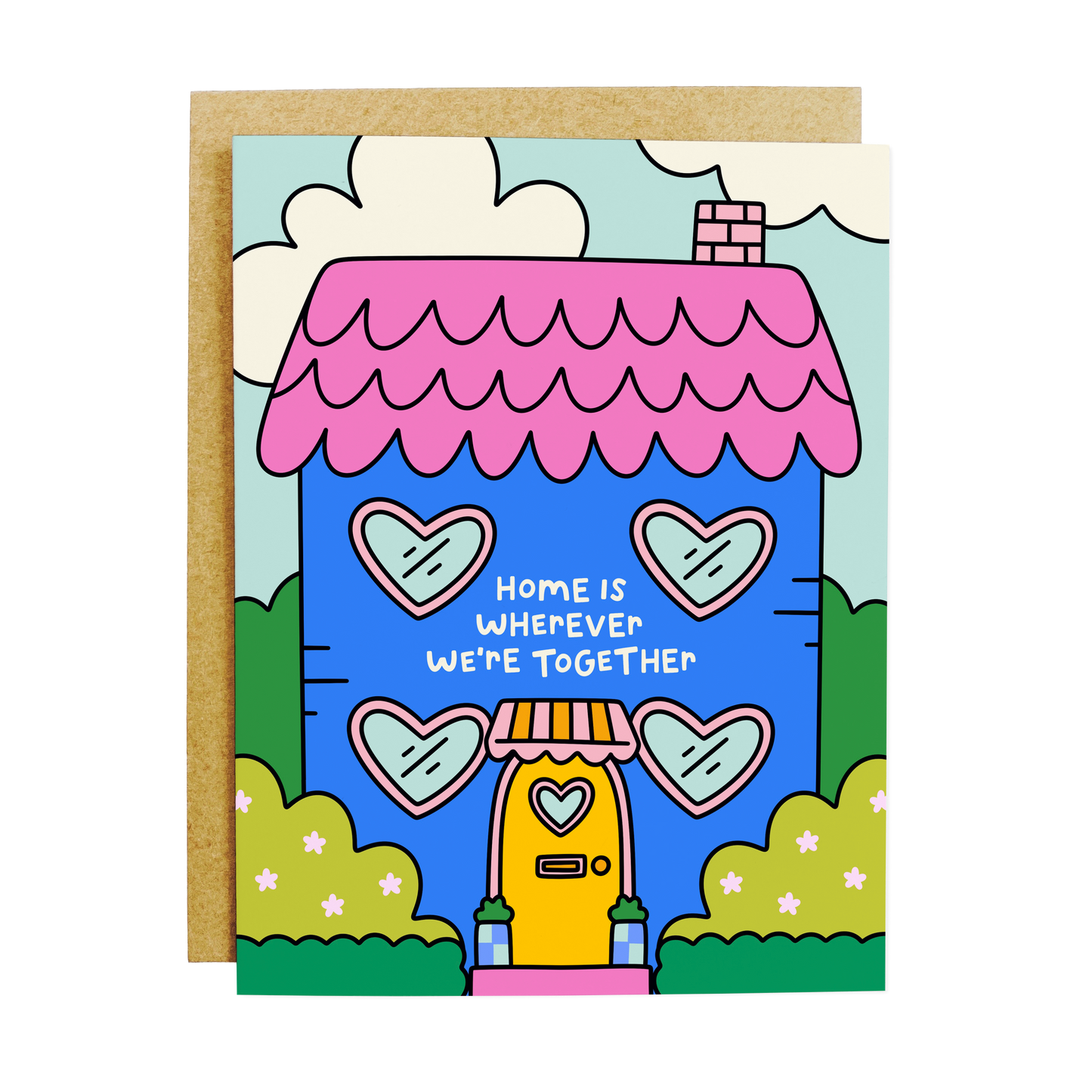 KANDS.CO - Home Is Where We're Together Greeting Card