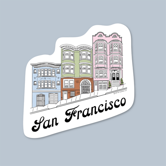 By Aleisha - Home Sweet San Francisco Sticker