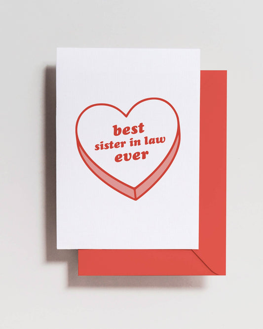 Haven Print Co. - Best Sister in Law Card