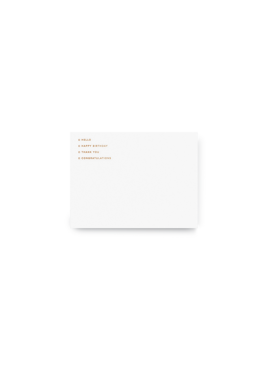 Appointed - Occasion Notecards