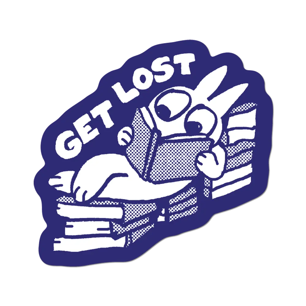 Apply Stickers - Get Lost by Apply - Die-Cut Sticker