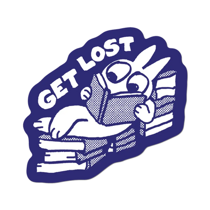 Apply Stickers - Get Lost by Apply - Die-Cut Sticker
