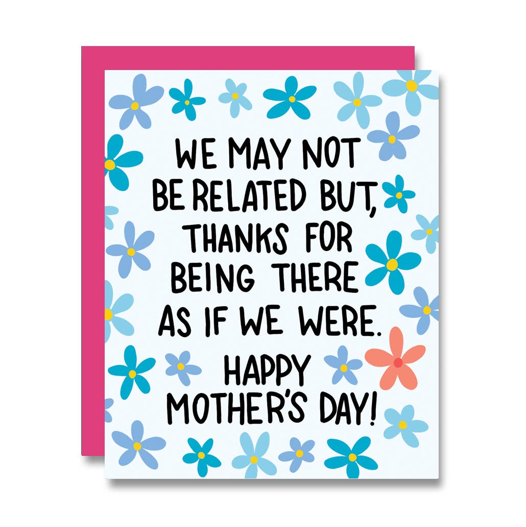 PapaLlama - Not Related Mother's Day Card