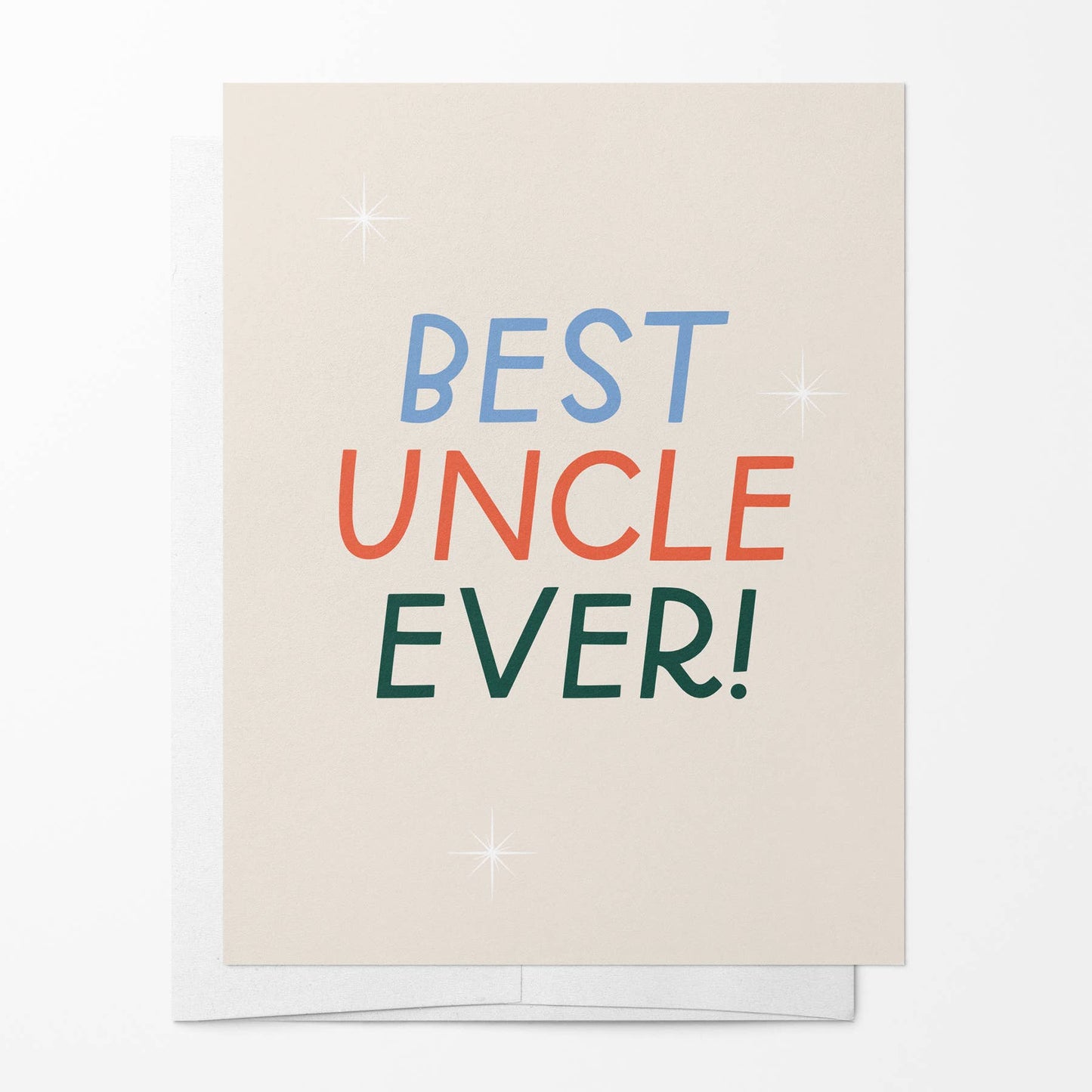 Just Follow Your Art - Best Uncle Ever Card | Family Cards, Fun Uncle, Gift For Him