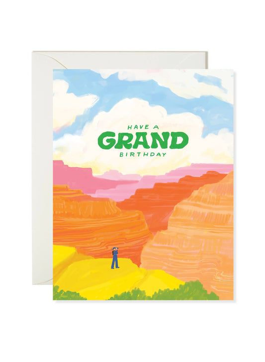 Karen Schipper - Grand Birthday – Outdoor Pun Birthday Card