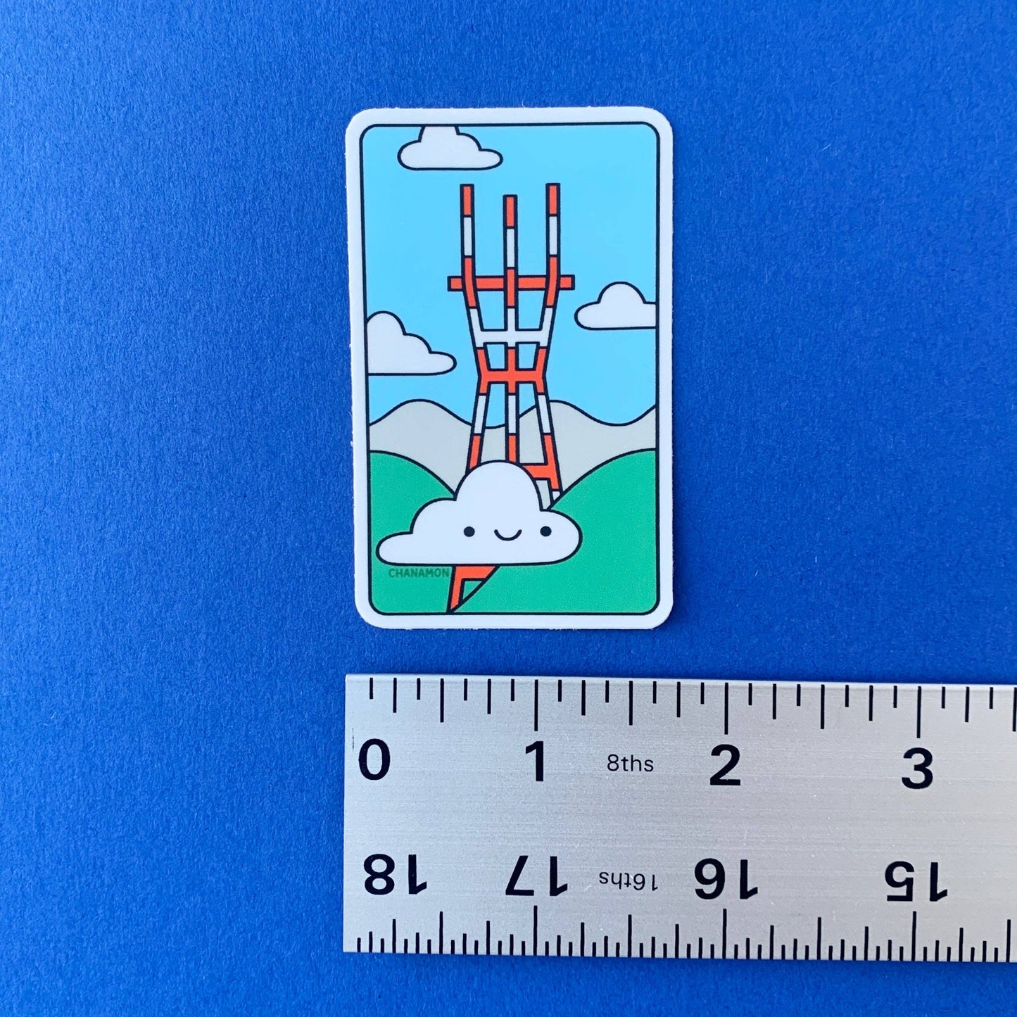 Maison Chanamon - Sutro Tower Sticker