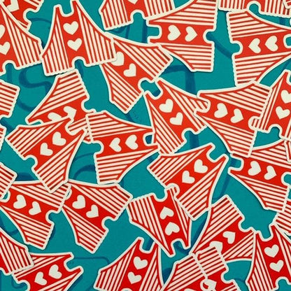 PapaLlama - Golden Gate Bridge 3" Sticker