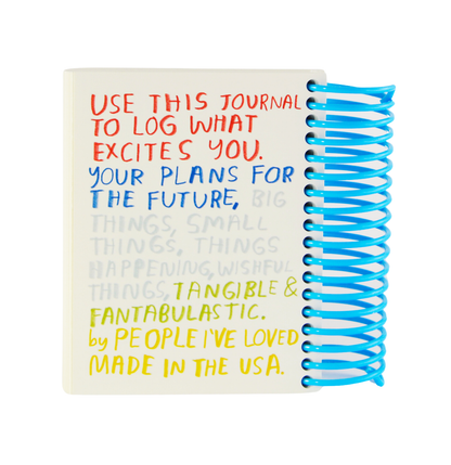 People I've Loved - Things I Am Looking Forward To Journal