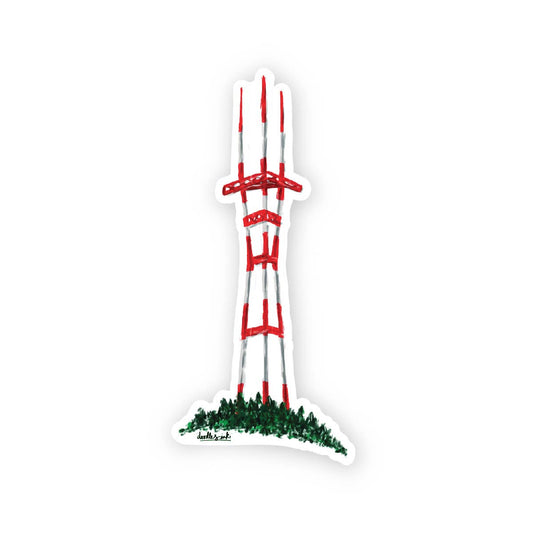doodles.ink. - Sutro Tower Sticker