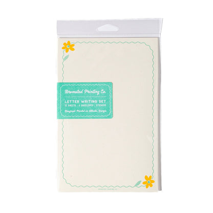 Bromstad Printing Co. - Yellow Flower Letter Writing Set