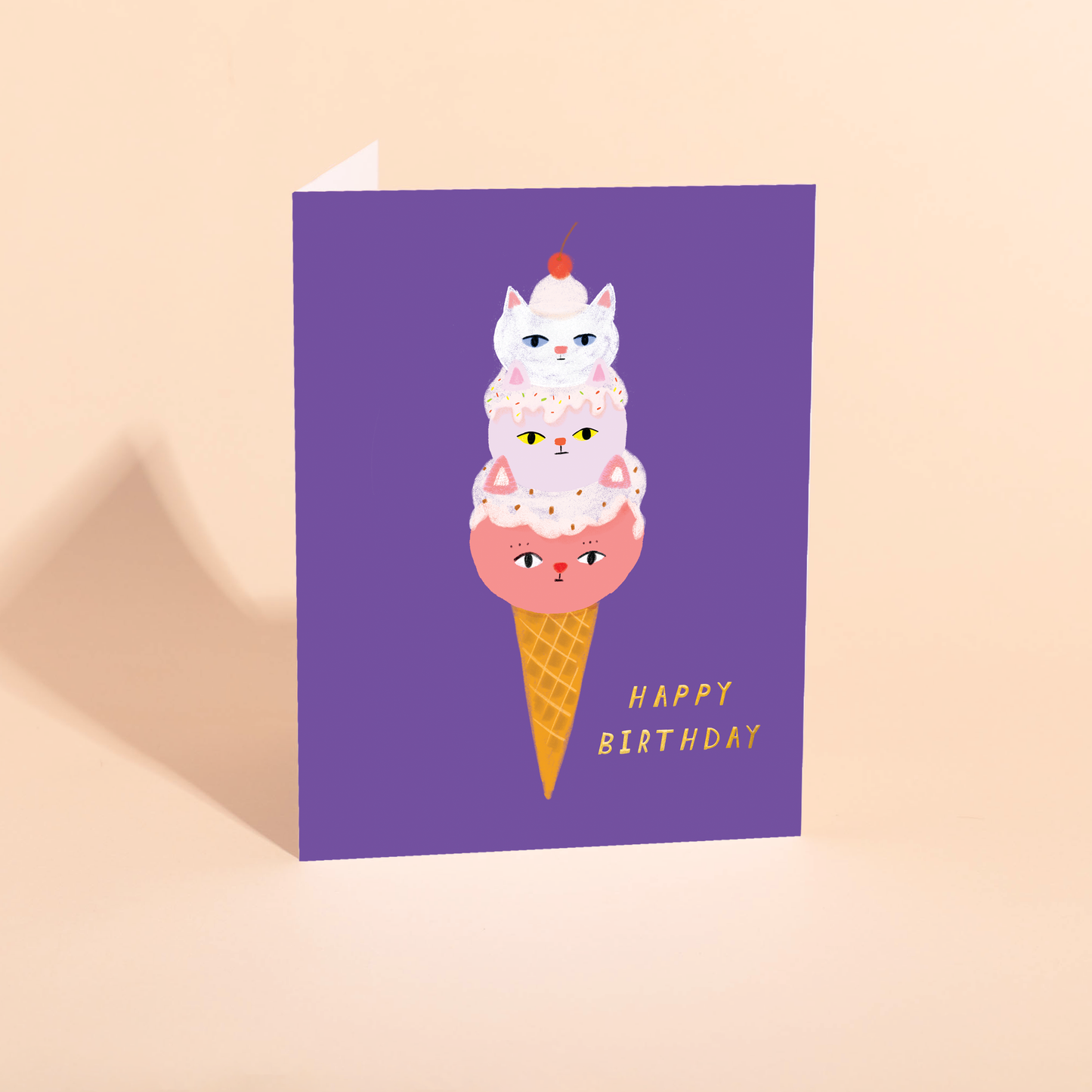 Carolyn Suzuki - GELATO - Birthday Card