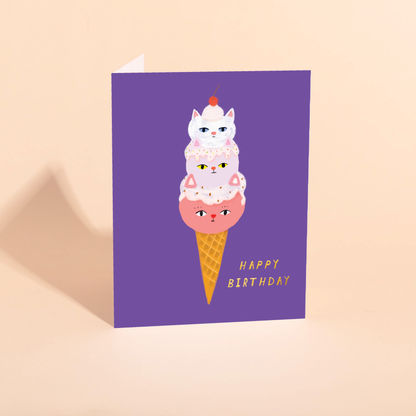 Carolyn Suzuki - GELATO - Birthday Card