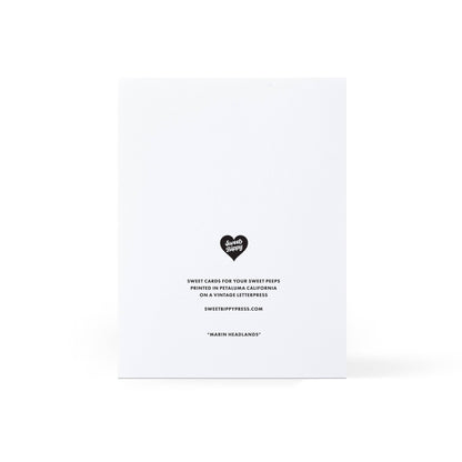Sweet Bippy Press - Marin Headlands Greeting Card