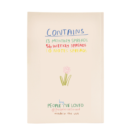 People I've Loved - Life Is Happening Planner